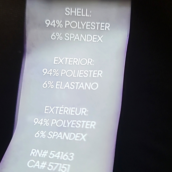 Karl Lagerfeld Elegant Black Scuba Crepe Dress, Size 14, NWT - Picture 12 of 13